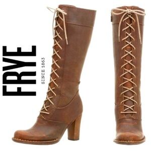 Frye Villager distressed leather boots
